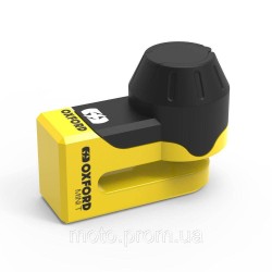 Замок на диск Oxford Mini T Disc Lock Yellow Замок на диск Oxford Mini T Disc Lock Yellow