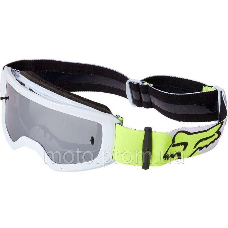 Детские мотоочки FOX YTH MAIN II SKEW GOGGLE - SPARK Flo Yellow Mirror Lens