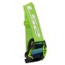 Маска кросова LS2 Aura Pro Goggle Black Hi-Vis Green with Iridium Visor