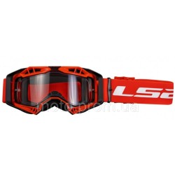 Маска кросова LS2 AURA Enduro Red +Pinlock Маска кросова LS2 AURA Enduro Red +Pinlock