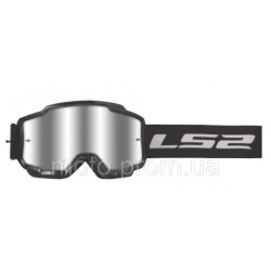 Маска кроссовая LS2 CHARGER Black Mirror Lens