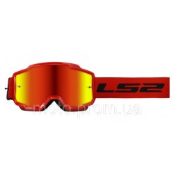 Маска кросова LS2 CHARGER Red Mirror Lens