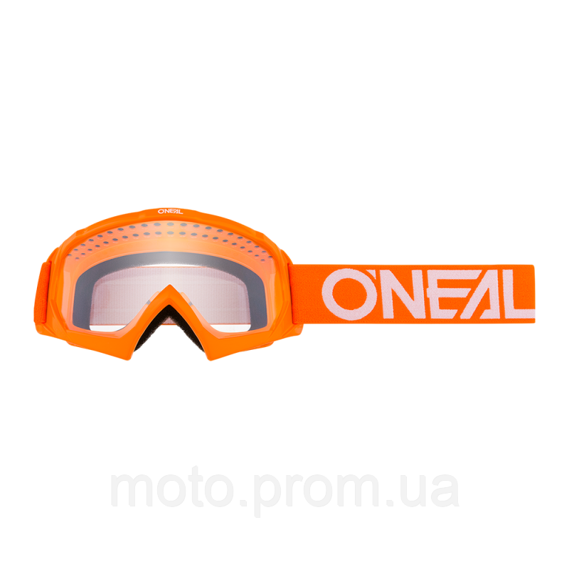 Маска кросова підліткова O`Neal B-10 Orange White Clear