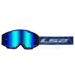 Маска кросова LS2 Charger Pro Goggle Blue with Iridium Visor Маска кросова LS2 Charger Pro Goggle Blue with Iridium Visor