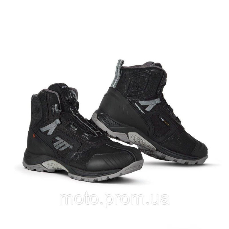 Мотоботи Seventy BA7 STELVIO LOW Black Grey 43