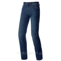 Мотоджинси одношарові SEVENTY PJ16 Slim LADY Dark Blue W24-L32