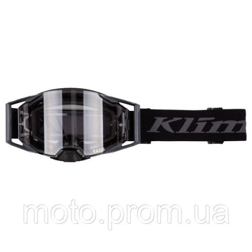 Маска кросова KLIM Rage Off-Road Black Clear Lens