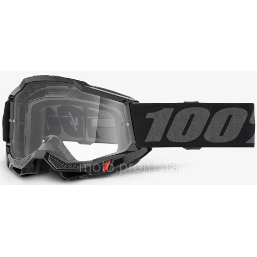 Окуляри 100% ACCURI 2 Black — Clear Lens, Clear Lens
