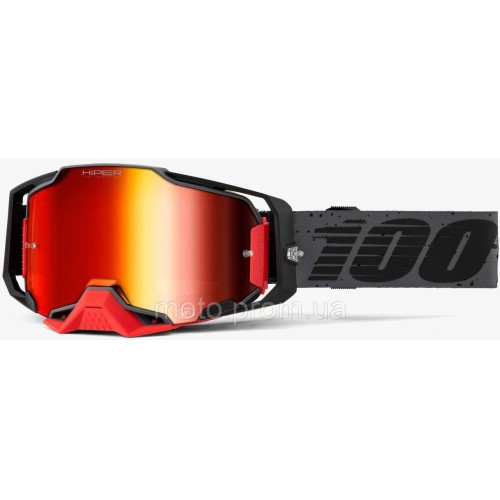 Окуляри 100% ARMEGA HiPER Nekfeu - Mirror Red Lens, Mirror Lens