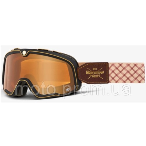 Маска кросова 100% BARSTOW Goggle Solace — Persimmon Lens One size