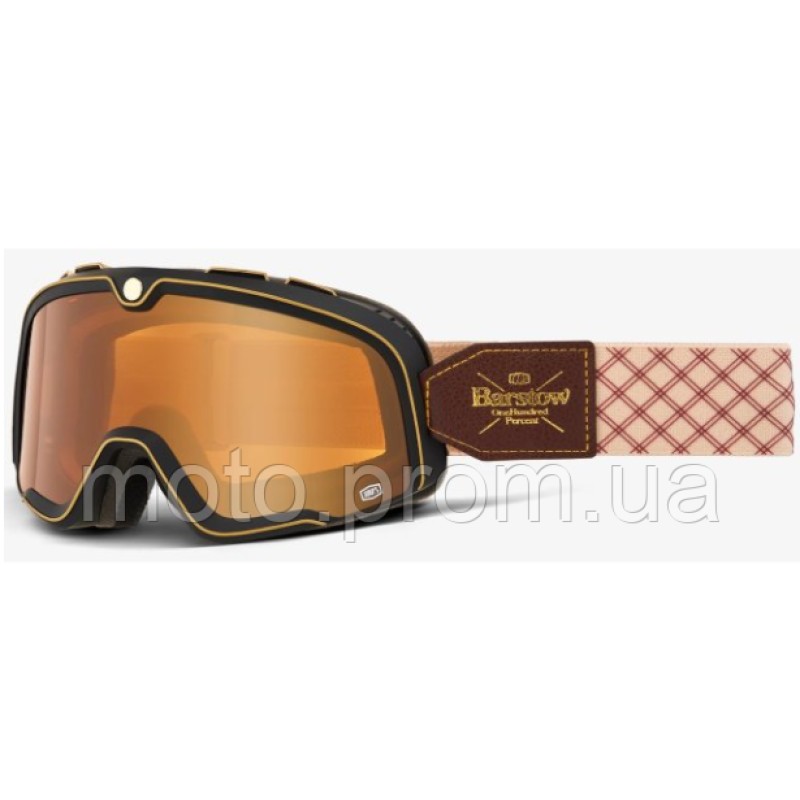 Маска кросова 100% BARSTOW Goggle Solace — Persimmon Lens One size