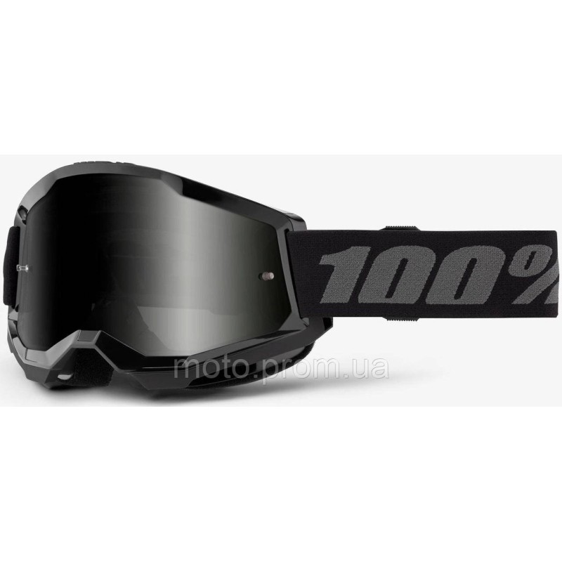 Окуляри 100% STRATA 2 SAND Black - Smoke Lens, SAND