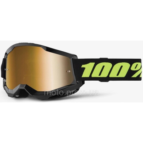 Окуляри 100% STRATA 2 Solar Eclipse — Mirror Gold Lens, Mirror Lens