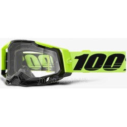 Окуляри 100% RACECRAFT 2 Neon Yellow - Clear Lens, Clear Lens Окуляри 100% RACECRAFT 2 Neon Yellow - Clear Lens, Clear Lens