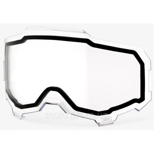 Лінза 100% ARMEGA Dual Lens - Clear, Dual Clear Lens