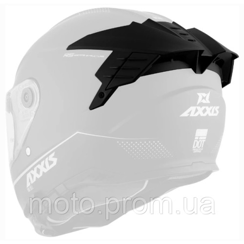 Long Spoiler Axxis Hawk Evo Sv Matt Black L-XXL