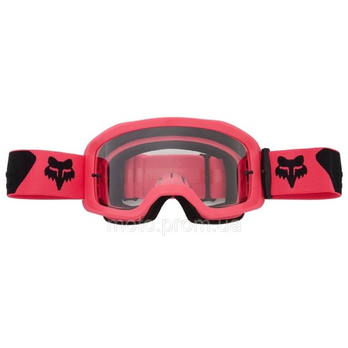 Маска кросова FOX MAIN II GOGGLE — CORE Pink Clear Lens