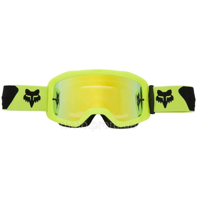 Окуляри FOX MAIN II SPARK - CORE Flo Yellow, Mirror Lens