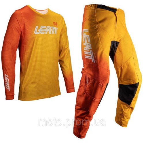 Джерсі та штани LEATT Ride Kit 3.5 Flame, 34/L