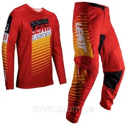 Джерсі та штани LEATT Ride Kit 3.5 Red, 36/XL Джерсі та штани LEATT Ride Kit 3.5 Red, 36/XL