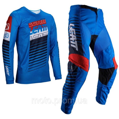 Джерсі та штани LEATT Ride Kit 3.5 Royal, 36/XL
