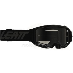 Маска кросова LEATT Vizion 3.5 Goggle Stealth, Grey Lens Маска кросова LEATT Vizion 3.5 Goggle Stealth, Grey Lens