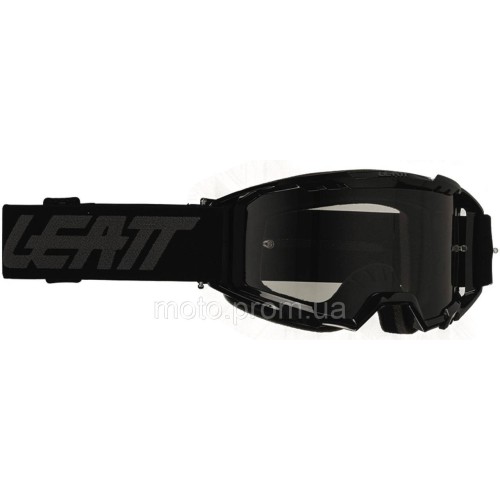 Маска кросова LEATT Vizion 3.5 Goggle Stealth, Grey Lens