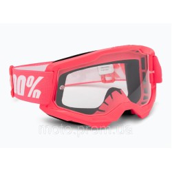 Маска кросова 100% STRATA Goggle II Pink — Clear Lens