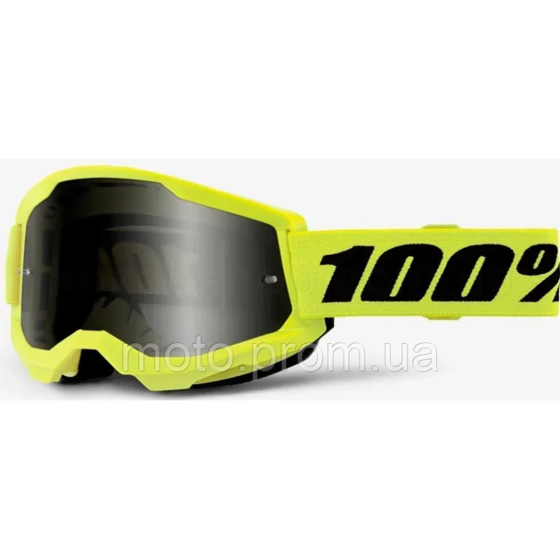 Маска кросова 100% STRATA Goggle II SAND Neon Yellow