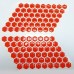 Соти на бак MM fluo red