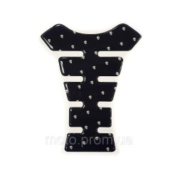 Наклейка на бак NB-1 Skull Black White