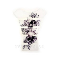 Наклейка на бак NB-1 Skull Roses