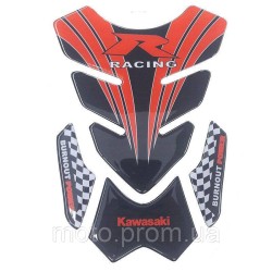 Наклейка на бак NB-4 Kawasaki Racing Red Наклейка на бак NB-4 Kawasaki Racing Red