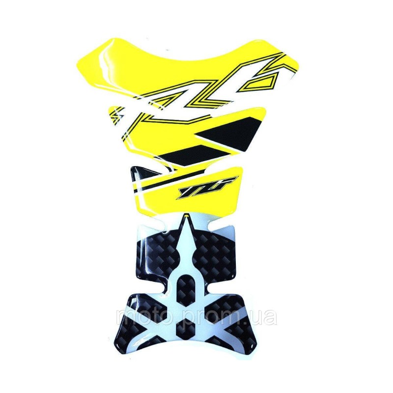 Наклейка на бак NB-15 Yamaha R6 Yellow
