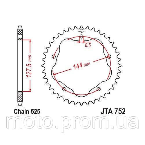 Зірка відома JT JTA752.39