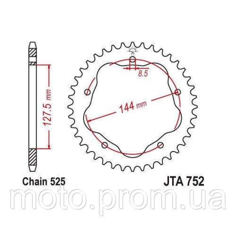 Зірка відома JT JTA752.39
