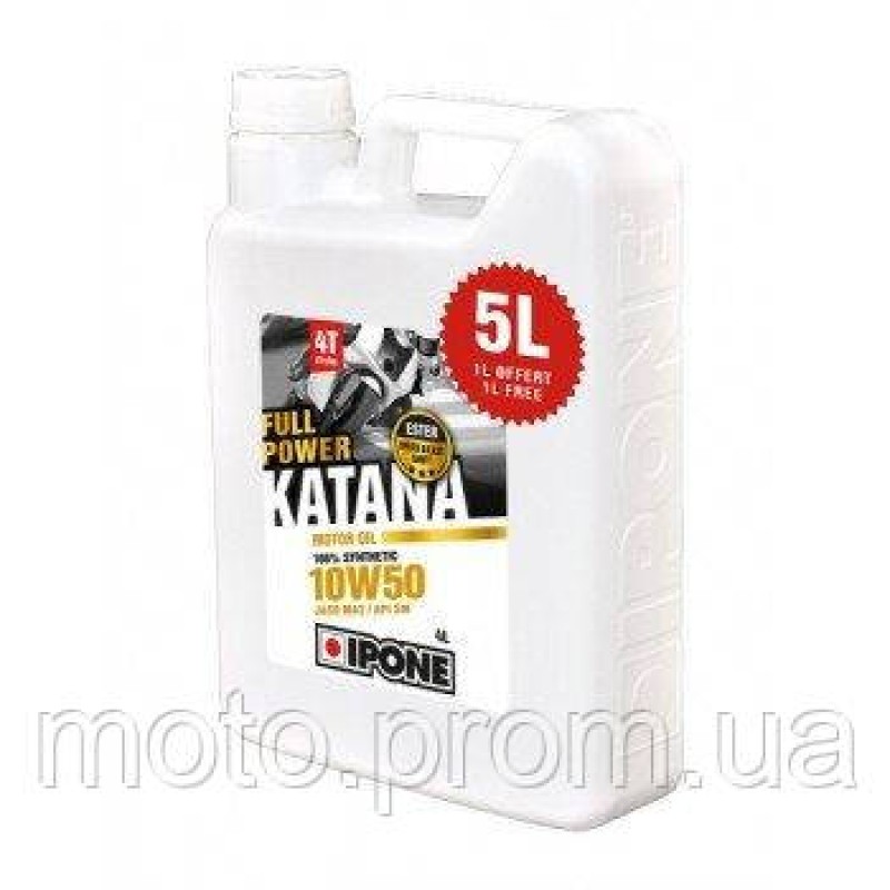 IPONE Full Power Katana 10W50 4+1L