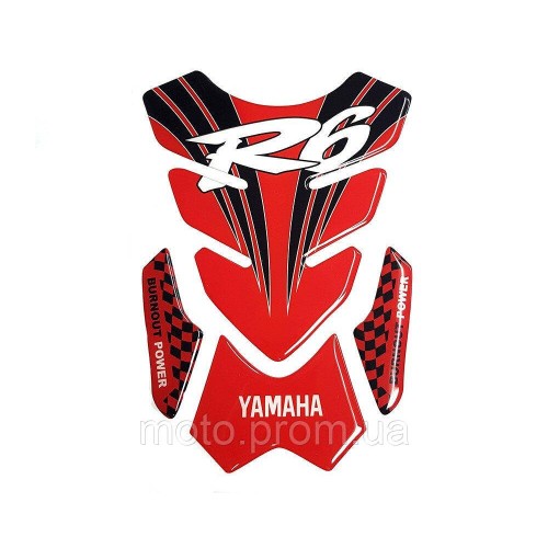 Наклейка на бак NB-4 Yamaha R6 Red
