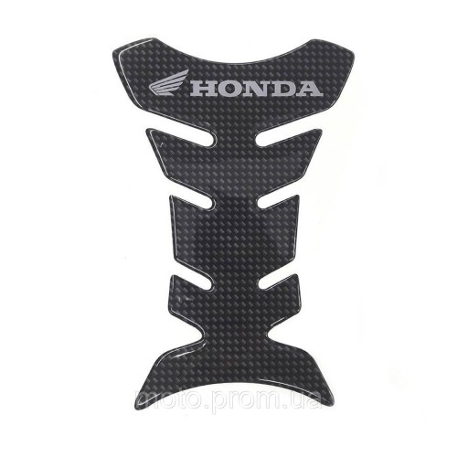 Наклейка на бак NB-1 карбон Honda