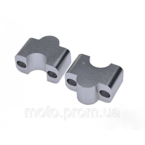 Проставки керма Enduro Silver 22 мм AW5143