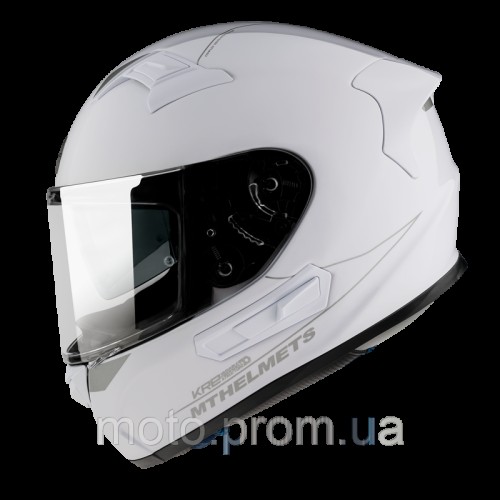 Мотошлем MT KRE SV Solid Gloss White XXL