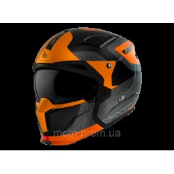 Мотошлем MT STREETFIGHTER SV S Totem B4 Matt Orange ECE2206 M Мотошлем MT STREETFIGHTER SV S Totem B4 Matt Orange ECE2206 M