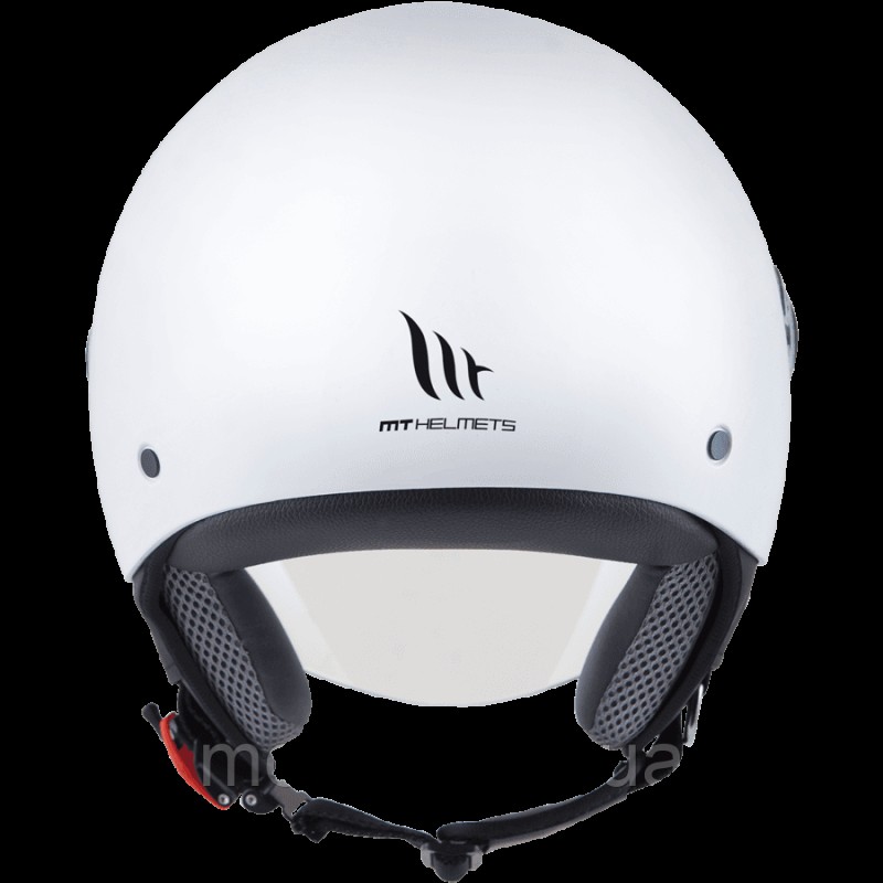 Мотошлем MT STREET S Solid Gloss Pearl White ECE2206 XXL
