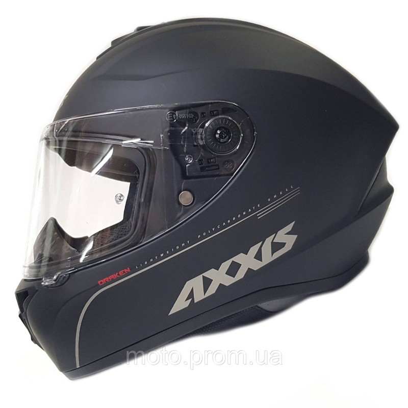 Мотошлем AXXIS DRAKEN S V.2 Solid Matt Black XL