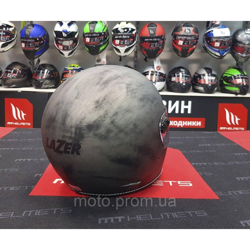 Мотошлем LAZER OROSHI Cafe Racer Matt Alu Brushed L