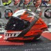 Мотошлем MT KRE+ Carbon Brush A5 Gloss Pearl Red XXL