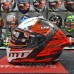 Мотошлем MT KRE+ Carbon Brush A5 Gloss Pearl Red XXL