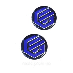 Наклейка логотип Geon Blue 50 мм Наклейка логотип Geon Blue 50 мм