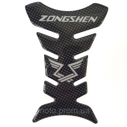 Наклейка на бак NB-1 Zongshen карбон Наклейка на бак NB-1 Zongshen карбон