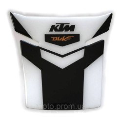 Наклейка на бак NB-32 KTM Duke White Наклейка на бак NB-32 KTM Duke White